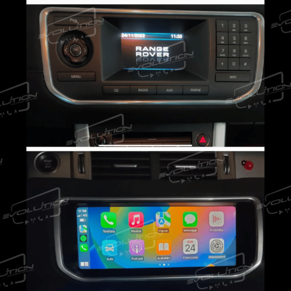 Cartablet Evolution 10.25” per Range Rover Evoque 2011-2018