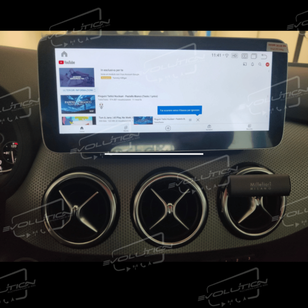 Cartablet Evolution 10.25” per Mercedes Classe B W246 2011-2019 - Image 4