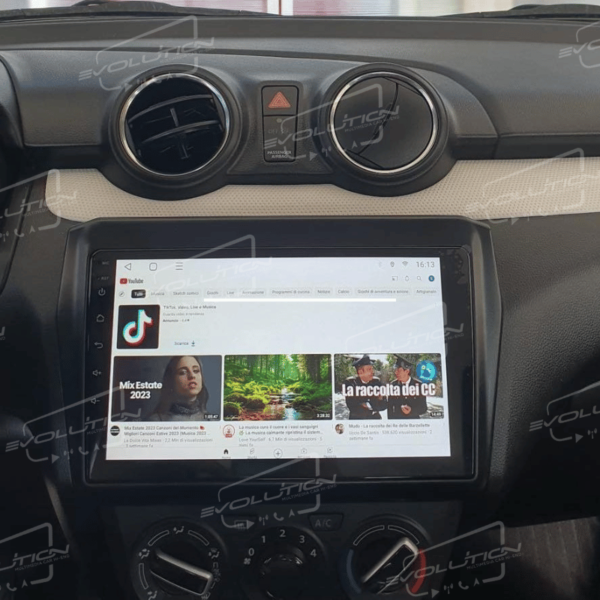 Cartablet Evolution 9” per Suzuki Swift 2017-2023 - Image 7