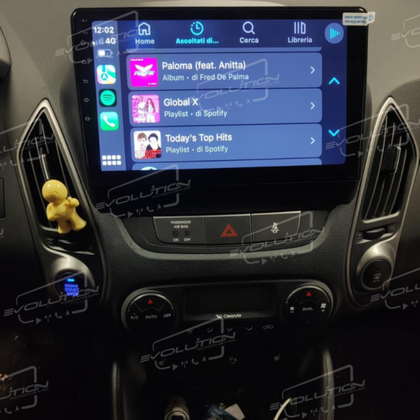 Cartablet Evolution 9” per Hyundai IX35 2009-2015 - Image 2