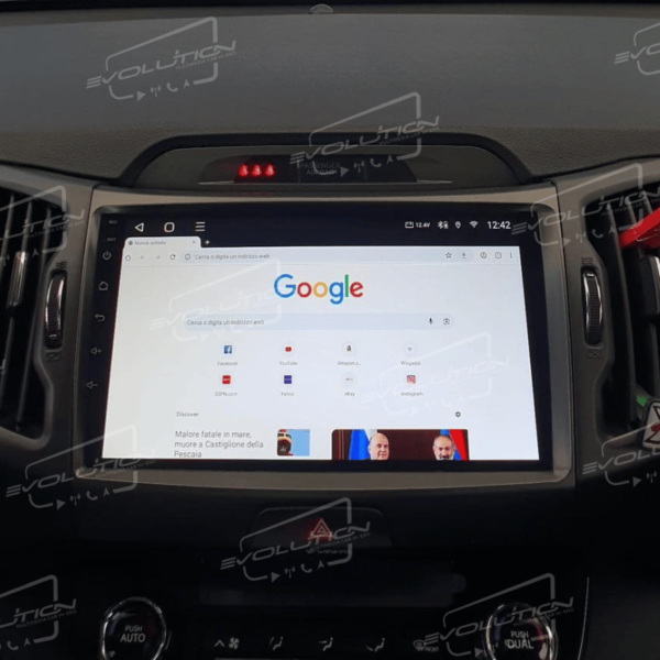 Cartablet Evolution 9” per Kia Sportage 2010-2016 - Image 3